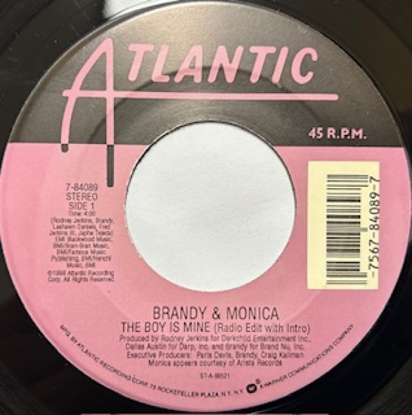 画像1: Brandy & Monica / The Boy Is Mine  - 7 Inch - (1)