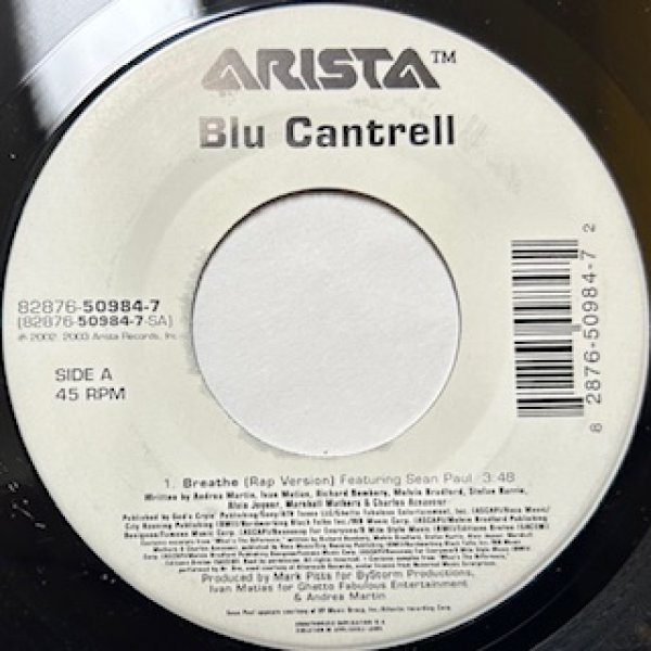 画像1: Blu Cantrell / Breathe - Rare R&B 7 Inch - (1)