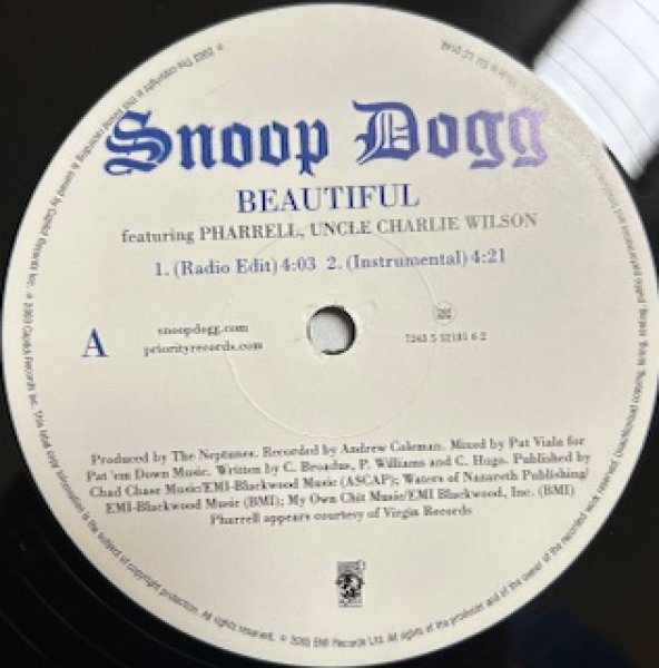 画像1: Snoop Dogg / Beautiful cw Ballin'  - The Recommandable Gangsta RAP - (1)